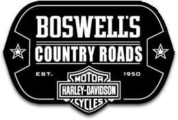 Boswell's Harley-Davidson® Country Roads  proudly serves Cookeville  and our neighbors in Nashville, Knoxville, Chattanooga, Murfreesboro and Memphis